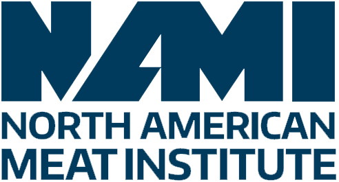 Blue North American Meat Institute Logo for Animal Welfare Regulations