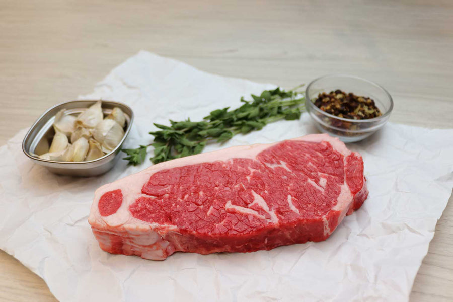 Goodstock Prime Beef -- Boneless Strip Steaks