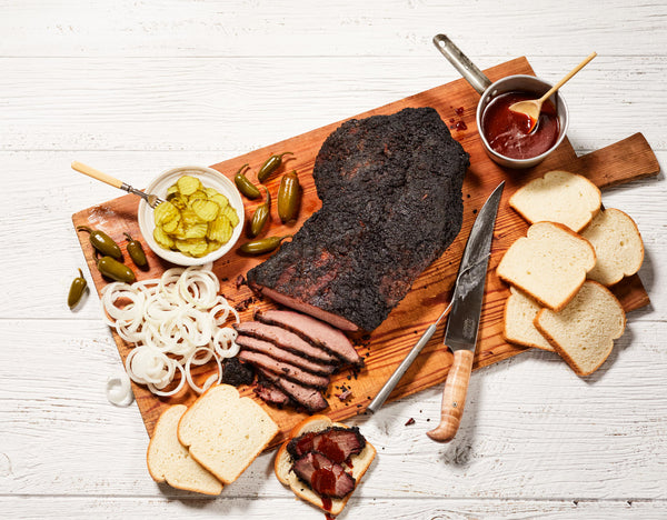 Goodstock Magnetic Brisket Cutting Board with Handles | Goodstock by Nolan  Ryan By Mail